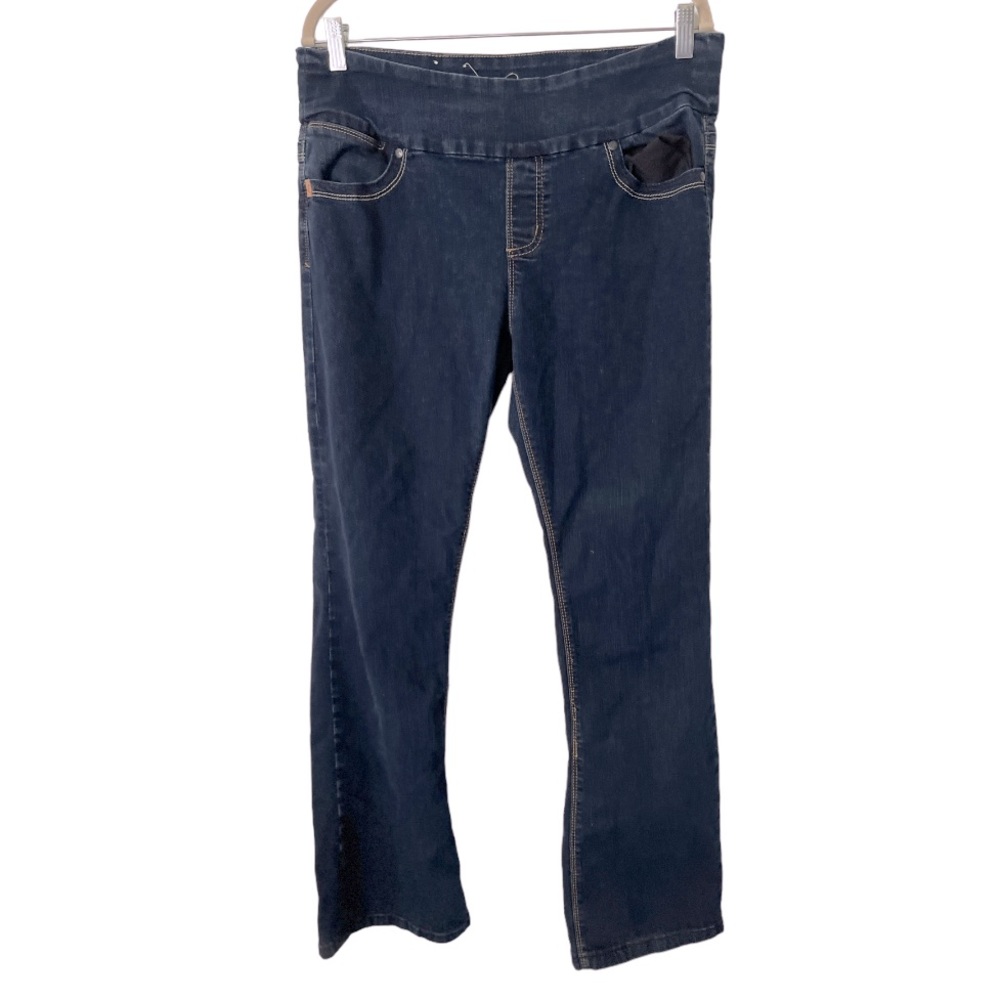 Lola Leah Regular Rise Pull-On 4-way Stretch Bootcut Jeans nwot‎